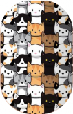 Película para unha inteira estampa Gatinhos.